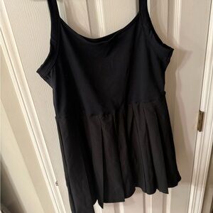 Elegant Black Women's workout dress